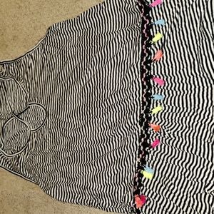 Ladies super cute Kris Kross summer tassel top